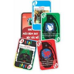 BỘ THẺ UNO- MÈO BÙM- XÚC XẮC NỔ