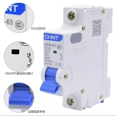 Aptomat MCB Chint NXB-63 1P 2P 3P - 6A 10A 16A 20A 25A 32A 40A 50A 63A