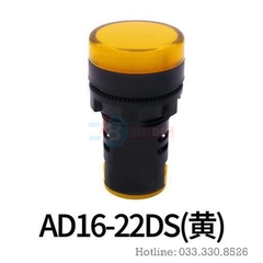 Đèn báo pha led phi 22mm 220V dùng trong tủ điện - Hộp 10 chiếc | DUBIC ELECTRIC | Màu Xanh - Đỏ - Vàng