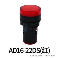 Đèn báo pha led phi 22mm 220V dùng trong tủ điện - Hộp 10 chiếc | DUBIC ELECTRIC | Màu Xanh - Đỏ - Vàng