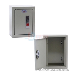 Tủ điện nổi sơn tĩnh điện TH trong nhà và ngoài  - Chất liệu tôn dày - Màu ghi xám - DUBIC