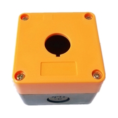 Hộp nút nhấn - công tắc phi 22mm | 1-2-3-4-5 lỗ - Màu vàng