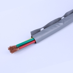 Vải bạt chống cháy bọc dây điện WB-100 (phi 25) có khuy bấm - 1 mét