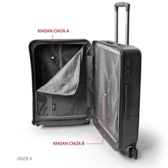 Vali Nhựa Size Xách Tay 20 inch Khóa Số TSA MR VUI 209