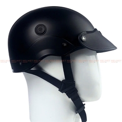 Mũ bảo hiểm 1/2 đầu mỏ da ĐỨC HUY 309 JOKO - MBH nửa đầu hiện đại, an toàn, êm nhẹ, thoải mái