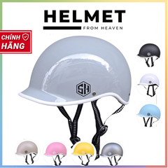Mũ bảo hiểm 1/2 đầu Napoli N02 kiểu Nhật, Free Size cho vòng đầu 55-58cm - Hàng Chính Hãng