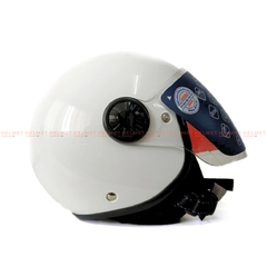 Mũ bảo hiểm 3/4 đầu SUNDA 228 có kính - MBH hiện đại, kính chắn nhiều nấc, chuẩn an toàn, chịu va đập mạnh