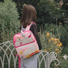 Balo Tiểu Học Chống Gù BEDDYBEAR Cute Bag Họa Tiết Kỳ Lân Unicorn Cho Bé Gái YE-KYLAN