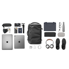 Balo Laptop Du Lịch 17 inch TOMTOC (USA) Travel Backpack 40L T66