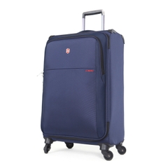 Vali kéo vải LUGBRO Air Pro Max 2.9 kg 24 inch siêu nhẹ có thể nới rộng 6cm, dây kéo chống thủng, khóa TSA