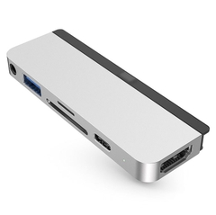 Cổng Chuyển Chuyên Dụng Hyperdrive 6-in-1 HDMI 4K/60Hz USB-C Hub For iPad Pro – HD319B