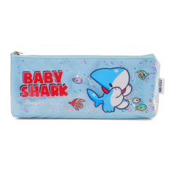 Bóp viết (Hộp bút) MR VUI 004 cho bé trai bé gái lớp 1 2 3 4 5 - Siêu nhẹ, phụ kiện đáng yêu, chống thấm