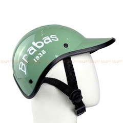 Mũ bảo hiểm lưỡi trai khoét đuôi 1/2 đầu LH Brabas 1938 - MBH kết nửa đầu nữ gọn nhẹ, năng động, che nắng