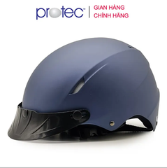 Mũ bảo hiểm nửa đầu không kính Protec VIC MH-001, thời trang, an toàn, chắc chắn, êm nhẹ