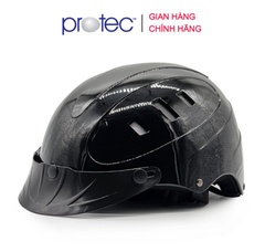 Mũ Bảo Hiểm Nửa Đầu PROTEC ROSA RLW Đơn Màu - Size L, An Toàn, Thời Trang