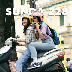 Mũ bảo hiểm 3/4 đầu SUNDA 228 có kính - MBH hiện đại, kính chắn nhiều nấc, chuẩn an toàn, chịu va đập mạnh