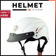 Mũ bảo hiểm 1/2 đầu HPRO HP01 không kính - MBH nửa đầu cứng cáp, bảo vệ trước va đập, bền màu