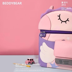 Balo Chống Gù Lớp 1-3 BEDDYBEAR Bé Gái Họa Tiết Kỳ Lân BJX-MQ-KYLAN