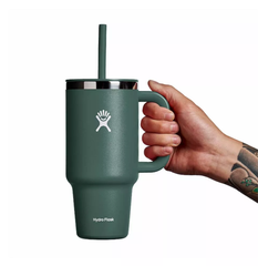 Ly giữ nhiệt Hydro Flask 40 oz Around Travel Tumbler kèm ống hút