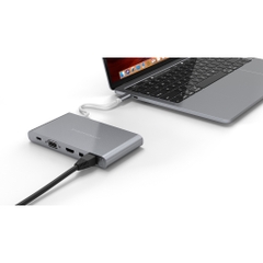 Cổng Chuyển Đổi HYPERDRIVE ULTIMATE 11 Cổng USB-C HUB Cho MacbookPro/Laptop/PC - GN30