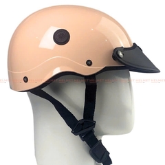 Mũ bảo hiểm 1/2 đầu mỏ da ĐỨC HUY 309 JOKO - MBH nửa đầu hiện đại, an toàn, êm nhẹ, thoải mái