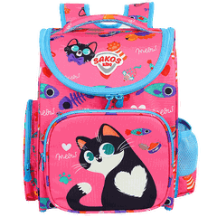 Balo Học Sinh Thời Trang SAKOS KIDS NINOS - Họa Tiết Dễ Thương, Siêu Nhẹ - BH Dài Hạn