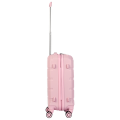 Vali kéo nhựa SAKOS Avenir size M ký gửi 24 inch có ngăn nới rộng - Cổng sạc USB - Khóa TSA