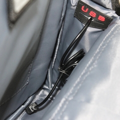 Balo laptop 15.6 inch OMASKA 1122 có cổng sạc USB, đa năng - Thanh lịch, chống thấm hiệu quả - BH Dài Hạn