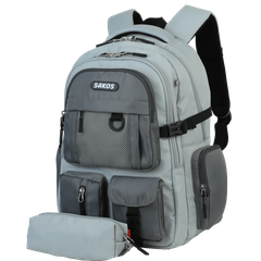 Balo Học Sinh Thời Trang SAKOS STORMY - Thiết Kế Đơn Giản, Siêu Nhẹ - BH Dài Hạn