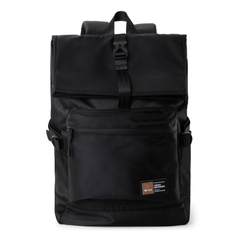 Balo teen MR VUI 1028 laptop 14 inch nắp gập dành cho học sinh sinh viên - Tối giản, vải dày dặn trượt nước