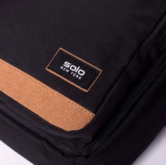 Balo / Túi Xách Laptop SOLO Downtown Duane Black Tan 15.6 inch