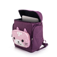 Balo Chống Gù Lớp 1-3 BEDDYBEAR Cho Bé Gái Tiểu Học Thỏ Pipi Màu Tím BJX-XS-002-TIM
