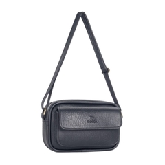 Túi đeo chéo da unisex dáng ngang FADODA FN11 gọn nhẹ vintage chống thấm nước, không bong tróc