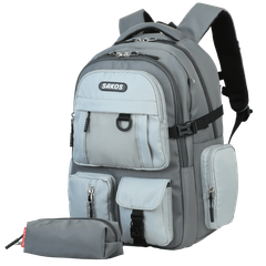 Balo Học Sinh Thời Trang SAKOS STORMY - Thiết Kế Đơn Giản, Siêu Nhẹ - BH Dài Hạn