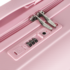 Vali kéo nhựa SAKOS Avenir size S xách tay 20 inch có ngăn nới rộng - Cổng sạc USB - Khóa TSA