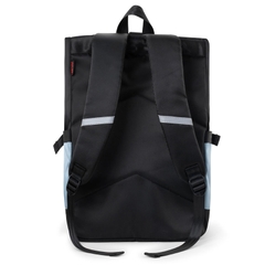 Balo teen MR VUI 1028 laptop 14 inch nắp gập dành cho học sinh sinh viên - Tối giản, vải dày dặn trượt nước