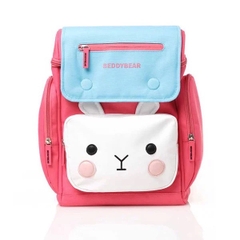 Balo Chống Gù BEDDYBEAR Cho Bé Gái Tiểu Học Thỏ Pipi Màu Hồng XS-HONG
