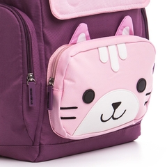 Balo Chống Gù Lớp 1-3 BEDDYBEAR Cho Bé Gái Tiểu Học Thỏ Pipi Màu Tím BJX-XS-002-TIM