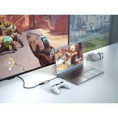 Cổng Chuyển Macbook/PC/Laptop HYPERDRIVE USB-C To HDMI 8K 60Hz / 4K 144Hz Nhỏ Gọn Nhất Thế Giới (HD-H8K)