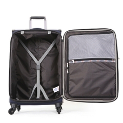 Vali kéo vải LUGBRO Air Pro Max 2.9 kg 24 inch siêu nhẹ có thể nới rộng 6cm, dây kéo chống thủng, khóa TSA