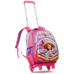 Balo cần kéo lớp 1-3 cho bé gái Mr Vui 837