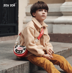 Túi đeo chéo cho bé Zoy Zoii da cao cấp cho bé Kid's Messenger Bag mã B22