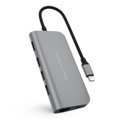 Cổng Chuyển HyperDrive Power 9 in 1 USB-C Hub & USB-C / Iphone 15 Devices HD30F