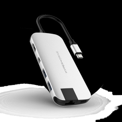 Cổng Chuyển HyperDrive Slim 8 in 1 USB-C Hub For Macbook, Ipad, PC/Iphone 15 HD247B