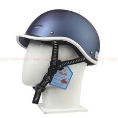 Mũ bảo hiểm cá heo 1/2 đầu ĐỨC HUY CKC 011 - MBH nửa đầu chuẩn an toàn, thoáng khí, năng động, thời trang