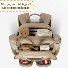 Balo đi học cho bé Zoy Zoii Forest animal backpack cho bé trai, bé gái mầm non Mã B38