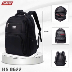 Balo laptop 15 16 inch HASUN 8622 - Sức chứa lớn, nhiều ngăn, thoáng khí, chống thấm vượt trội