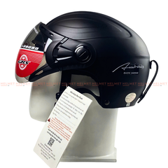 Mũ bảo hiểm 1/2 đầu GRS A860 có kính - MBH nửa đầu size lớn chuẩn an toàn, chắn gió nắng bụi - BH 1 đổi 1