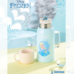 [CHÍNH HÃNG] Bình giữ nhiệt Trẻ em Công chúa dung tích 600 ml- 2 nắp thay thế BEDDYBEAR RT103 - tại Balonation.vn