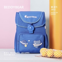 Balo Tiểu Học Chống Gù BEDDYBEAR Schoolbag Hành Tinh Xanh Cho Bé BF-HANHTINH